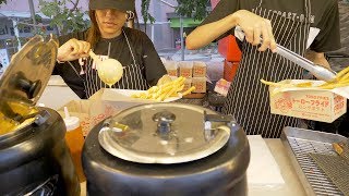 Foot Long French Fries  Thai Street Food [upl. by Saiasi]