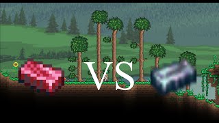 Adamantite VS Titanium  Terraria Compared Episode 1 [upl. by Einnaoj]