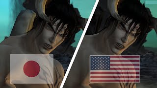 TEKKEN 5  DEVIL JIN Interludes Comparison [upl. by Egres]