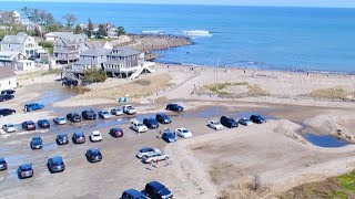 5320 Scituate Lighthouse Peggotty Beach and Harbor Drone Flight [upl. by Moyer]