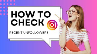 How To Check Recent Unfollowers On Instagram [upl. by Bogart]