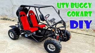 Build a Buggy UTV Go kart at Home  Electric Car DIY  Tutorial [upl. by Eyahc]