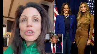 Bethenny Frankel Blasts Kamala Harris For Hobnobbing With Celebs During Presidential Run [upl. by Alleul]