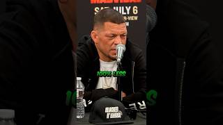 🤣 NATE DIAZ ADMITS FIGHT DAYS ARE WAY LESS SCARY WHEN HIS BROTHER NICK DIAZ ISN’T THERE [upl. by Yrtnej992]