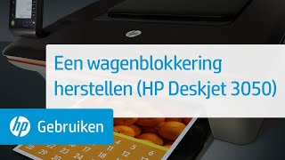 Een wagenblokkering herstellen HP Deskjet 3050 [upl. by Graces984]