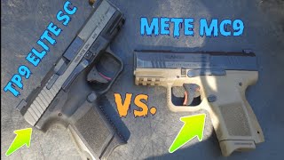 Canik TP9 Elite SC VS Canik Mete MC9 In deapth comparison [upl. by Ri]