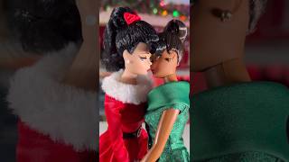 Opening a Barbie Christmas advent calendar day 5 shortsmas barbie shorts [upl. by Amsaj791]