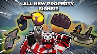 How To Get All The NEW PROPERTY SIGNS In Oaklands  Roblox [upl. by Elrae277]