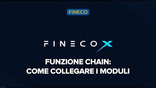 FinecoX come collegare i moduli tra di loro [upl. by Suu]