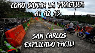 PRUEBA A1 A2 A3 DE MANEJO SAN CARLOS EXPLICADO 😎🔥💎 [upl. by Alaj]