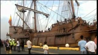 El galeón español Andalucía llega a Filipinas [upl. by Nohj162]