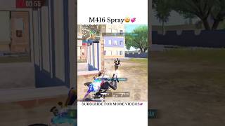 M416 Spray🤩 🤣Wait for end 🫠 bgmi Funny bgmi shorts viral pubg scout inplayer [upl. by Rapsag]