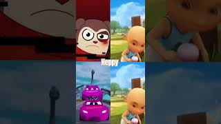 UPIN WORKS EVIL IS A GOOD PERSON WHO GETS HURT LIGHTNING MCQUEEN Vs MONSTER COFFIN DANCE SONG [upl. by Barboza]