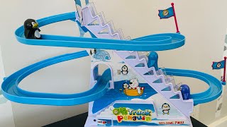 Penguins on an Escalator  Kids Toy Track [upl. by Alyss277]