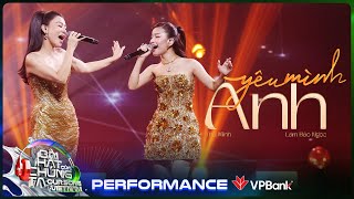 Yêu Mình Anh  Thu Minh x Lâm Bảo Ngọc  Our Song Việt Nam Performance [upl. by Artema]