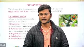 Picornaviruses in Hindi II By Sanjay Sir [upl. by Leis]