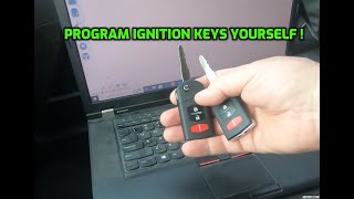 PROGRAM IGNITION KEYS AND KEYLESS ENTRY REMOTES AT HOME WITH quotFORSCANquot  FOR FORD amp MAZDA VEHICLES [upl. by Miculek]