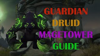 Guardian Druid  Mage Tower  Guide  Voice  Fails  Dragonflight Season 4 1027 [upl. by Oznohpla]