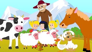 Old MacDonald Had A Farm  Nursery Rhymes  Kids Songs  Childrens Rhymes [upl. by Dnalro]