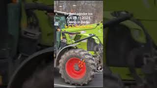 shortvideo ticktok farming trecker landwirtschaft demo berlin instagram [upl. by Yor]