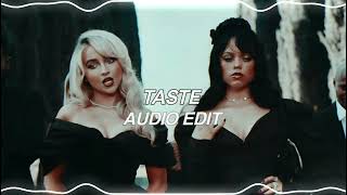 taste  sabrina carpenter  edit audio  slowed and reverb lofi sabrina jenna musicfeats0 [upl. by Irol168]