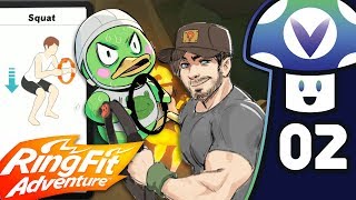 Vinesauce Vinny  Ring Fit Adventure PART 2 [upl. by Noneek613]