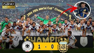 2014 WORLD CUP FINAL  GERMANY 10 ARGENTINA  Highlights Full HD [upl. by Neesay950]