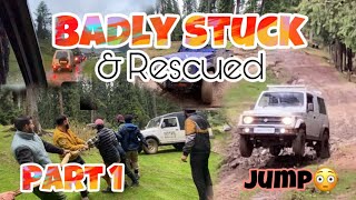 Terrible Gypsy Offroad  Badly Stuck amp Rescued  Part 1 [upl. by Hiasi]