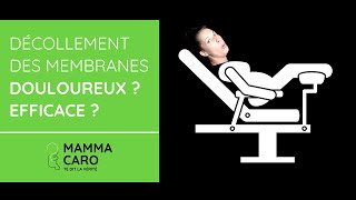 DECOLLEMENT DES MEMBRANES EN FIN DE GROSSESSE [upl. by Ayeka]