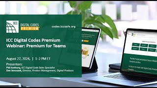 Webinar ICC Digital Codes Premium For Teams [upl. by Eidurt]