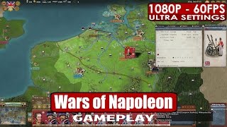 Wars of Napoleon gameplay PC HD 1080p60fps [upl. by Ravaj]