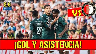 ¡GOL Y ASISTENCIA de Guillermo Maripán hoy vs Feyenoord  31 de Julio 2024 Resumen FutChilenos ⚽ [upl. by Okihcas676]