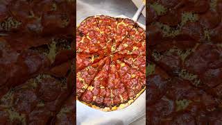 Black garlic pepperoni 🧄😍 pepperonipizza pizza blackgarlic crunchy asmr asmrsounds foodie [upl. by Kcirderfla]