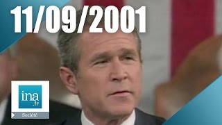 11 septembre 2001 le discours de George W Bush devant le Congrès américain  Archive INA [upl. by Ardenia79]