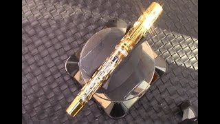 Asvine V169 Gold Fountain Pen Review  I love it [upl. by Giuliana]