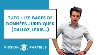 TUTO  Les bases de données juridiques Dalloz Lexis [upl. by Mitchell]