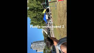 Paddle tennis round 2 [upl. by Niessuh99]