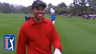 Top 10 Tiger Woods Shots on the PGA TOUR [upl. by Ettenoj]