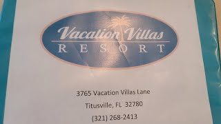 Vacation Villas Resort in Titusville Florida [upl. by Gottfried]