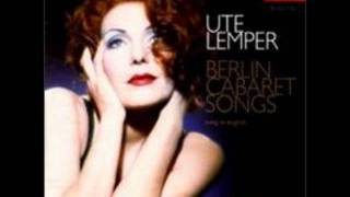 Ute Lemper  Das Lila Lied [upl. by Akkina]