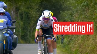 Annemiek Van Vleuten And Demi Vollering SHRED Tour de France Femmes 2023 [upl. by Marchese]