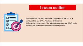 Unit 3 Lesson 2  Fetch Decode Execute Cycle and Von Neumann architecture [upl. by Trebled473]