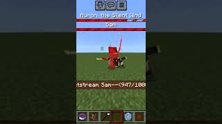 Jetstream Sam VS Auron minecraft mcpepvp pvp gaming mcpeaddonbattle pvpmcpe minecraftpe [upl. by Tillion]