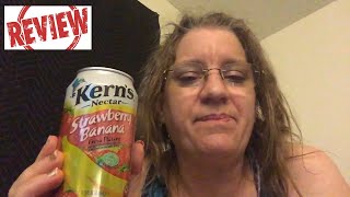 Kerns Nectar Strawberry Banana Taste Test and Review [upl. by Ellegna791]