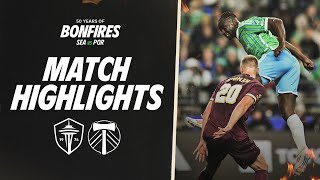 HIGHLIGHTS Seattle Sounders FC vs Portland Timbers  October 19 2024 [upl. by Atterol948]