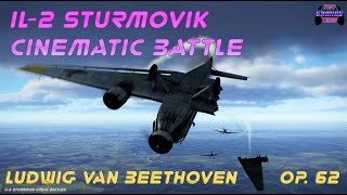 IL2 Sturmovik Great Battles  Epic Cinematic WWII Fight Machinima  Beethoven [upl. by Gowrie]