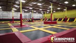 Trampoline Parkour  Aerosports Oakville [upl. by Alexei]