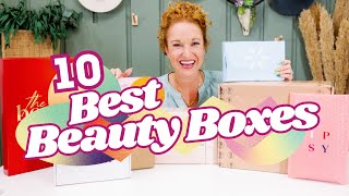 Best Beauty Boxes amp MakeUp Subscription Boxes Allure Ipsy Slay Lurella amp More [upl. by Nav]