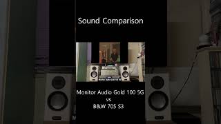 Sound Comparison Monitor Audio Gold 100 vs BampW 705 S3 Christopher CHUNG HA  When I Get Old 2 [upl. by Akimyt]