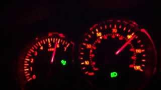 Dacia sandero 12 16v acceleration 50 mph  95 mph in 4th Gear 75 BHP [upl. by Carling]